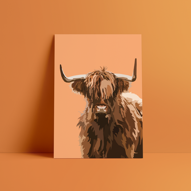 Heilan Coo Print