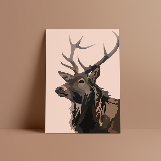 Deer Diary Print