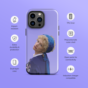 Girl With The Parrot Earring iPhone Case