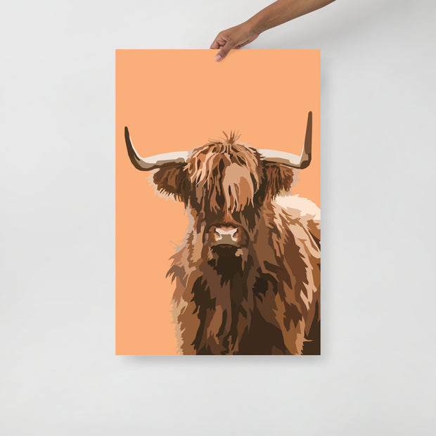 Heilan Coo Print