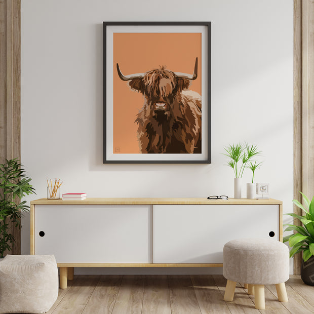 Heilan Coo Print