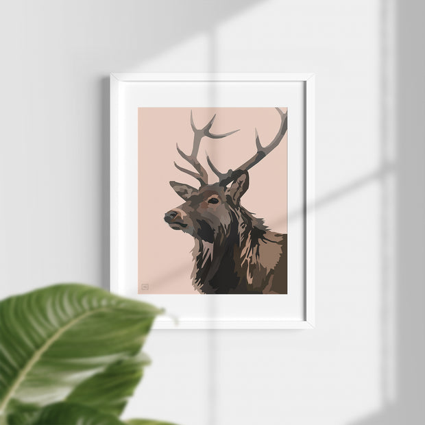 Deer Diary Print