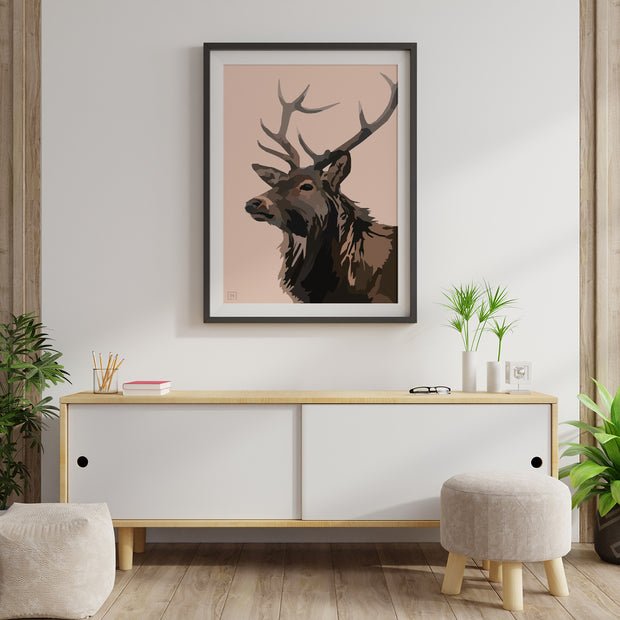 Deer Diary Print