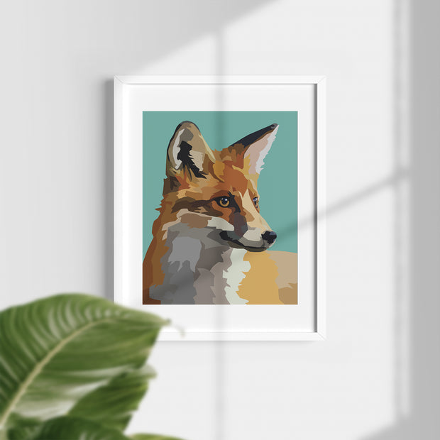 Sly As A Fox Print